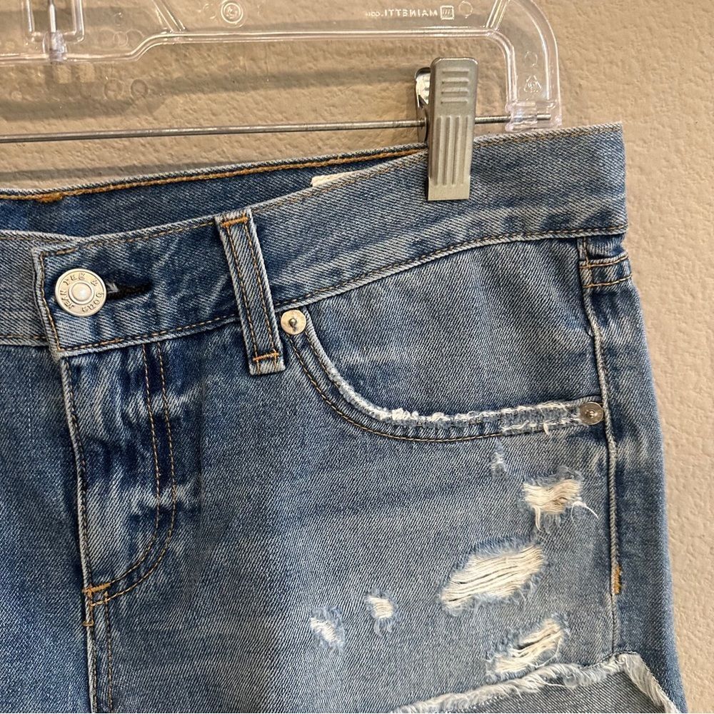 rag & bone | 26 | Distressed Jean Shorts gunner 2.5” inseam - Picture 2 of 8